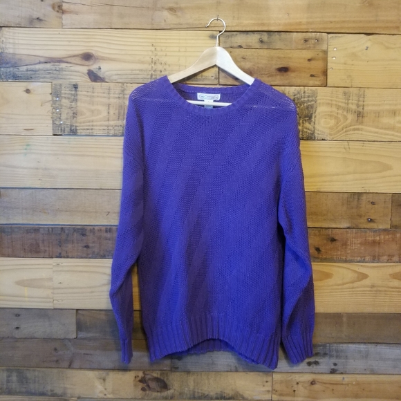 GAP | VTG 80's Oversized Chuncky Knit Sweater Med - Picture 5 of 5